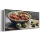 The Plate with Apples, 1880 - Floater Framed Canvas Print