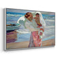 After Bathing, 1915 - Floater Framed Canvas Print