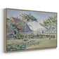 Comblat-le-Château, the Meadow, Opus 161, 1887 - Floater Framed Canvas Print