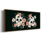 Skull & Snake Collection D - Floater Framed Canvas Print
