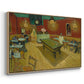 The Night Café, 1888 - Floater Framed Canvas Print