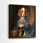 Royal Animals Series LIX - Restickable Framed Art Set