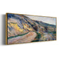 The Road to Giverny, 1885 - Floater Framed Canvas Print
