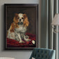 A King Charles Spaniel - Ornate Framed Canvas Print
