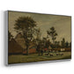 Farmhouse, c. 1865-1875 - Floater Framed Canvas Print