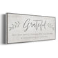 Grateful for Everything - Floater Framed Canvas Print