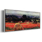 The Poppy Blumenfeld (The Barn) - Floater Framed Canvas Print