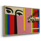 Design for Cover of Exhibition Catalogue, 1951 - Floater Framed Canvas Print
