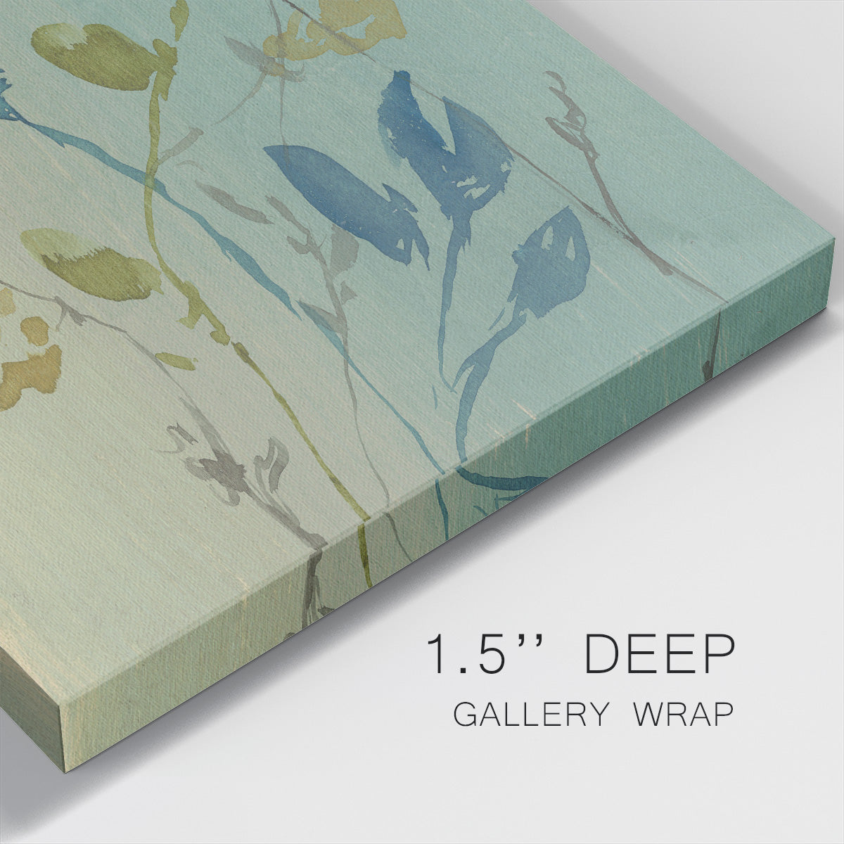 Spa & Sage Bouquet I - Canvas Art Print