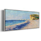 Pourville, Near Dieppe, 1882 - Floater Framed Canvas Print