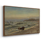 Storm at Rügen, 1882 - Floater Framed Canvas Print