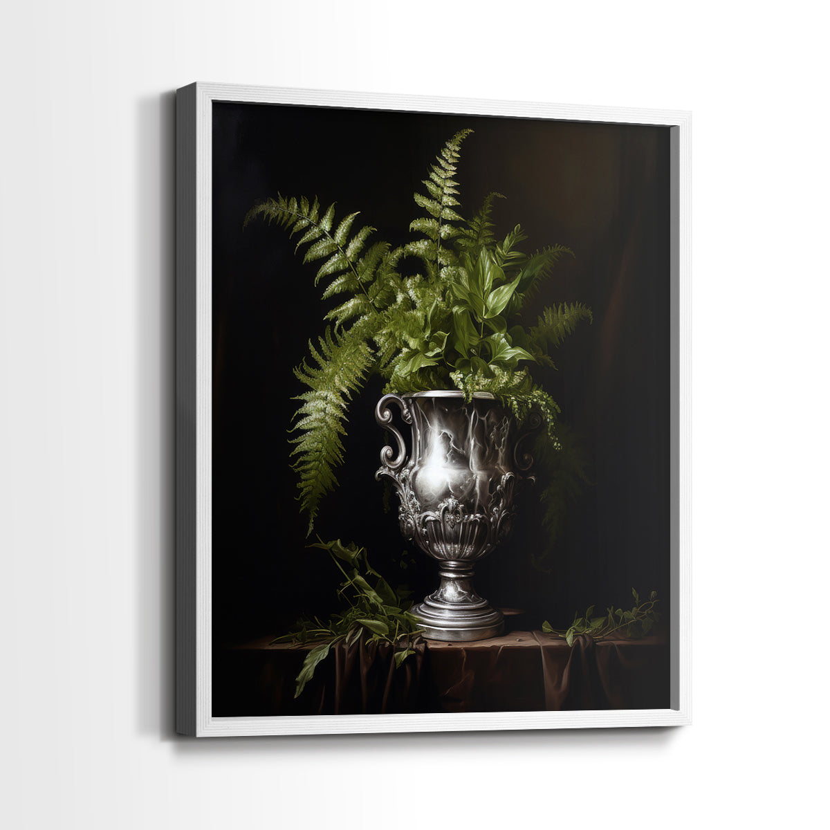 Floral Study Series LXXI - Restickable Framed Art Set
