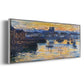 The Port of Dieppe, Evening, 1882 - Floater Framed Canvas Print