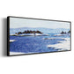 The Banks of the Fjord at Christiania, 1895 - Floater Framed Canvas Print
