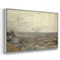 View from Montmartre, 1886 - Floater Framed Canvas Print