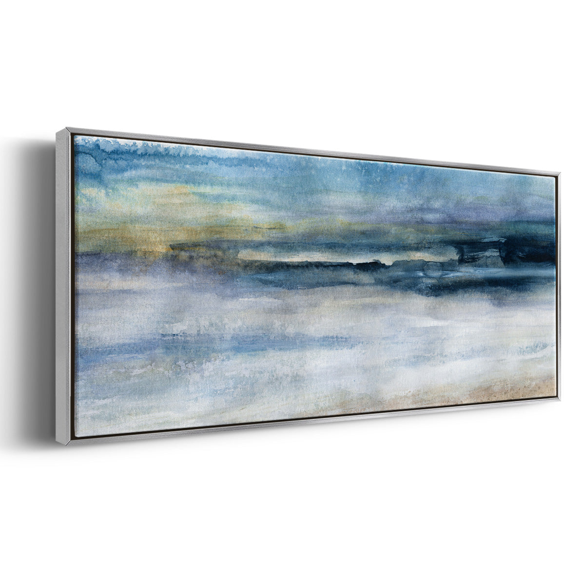 Wind and Water - Floater Framed Canvas Print