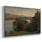 View of the Mondsee, 1870 - Floater Framed Canvas Print