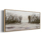 Near Graham Mountain - Floater Framed Canvas Print