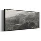 The Smoky Mountains - Floater Framed Canvas Print
