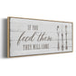 If You Feed Them - Floater Framed Canvas Print