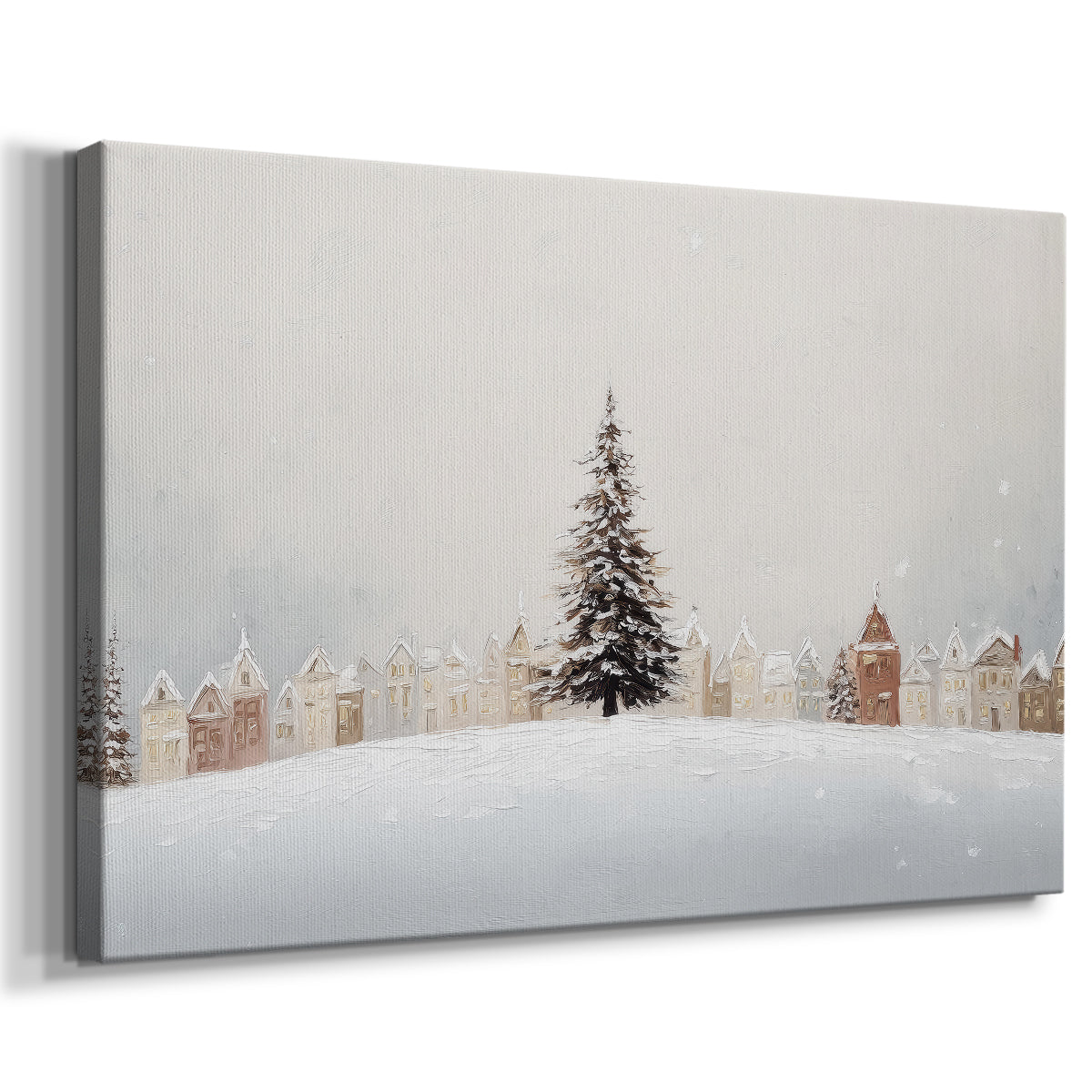 Pearled Skies Hush - Canvas Art Print