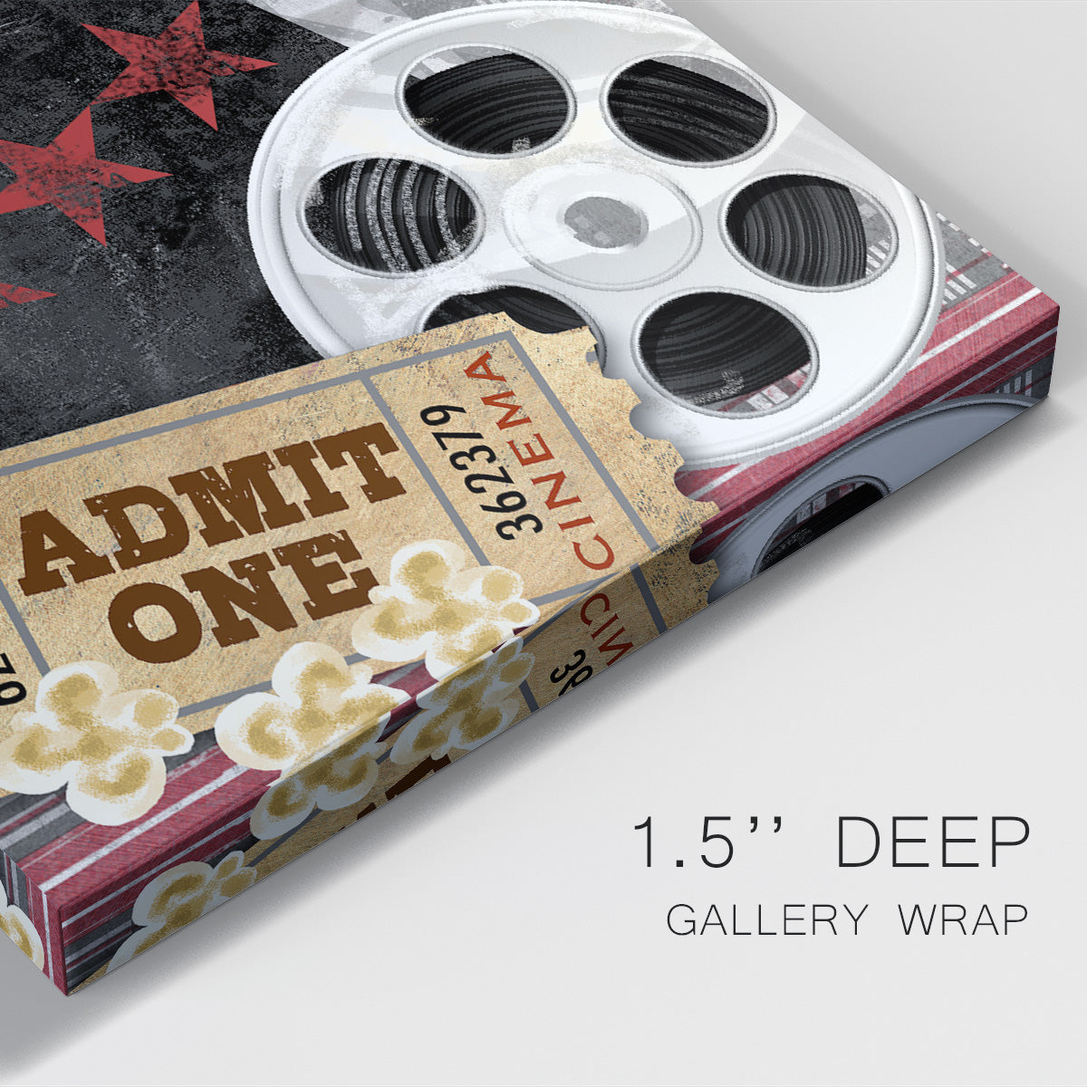 Movie Night II - Canvas Art Print