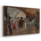 Before the Bullfight (Antes de la corrida), c. 1900 - Floater Framed Canvas Print