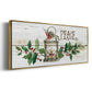 Rustic Peace - Floater Framed Canvas Print