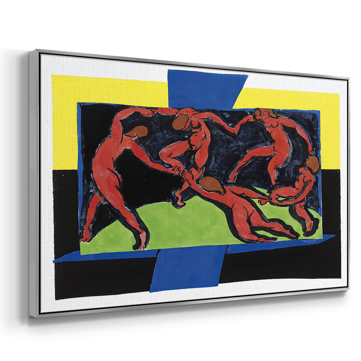 The Dance (La Danse), 1939 - Floater Framed Canvas Print