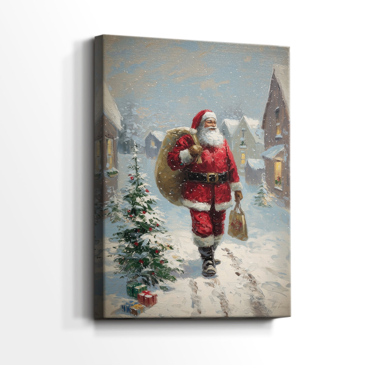 Morning of Pale Winter Blessing - Canvas Art Print