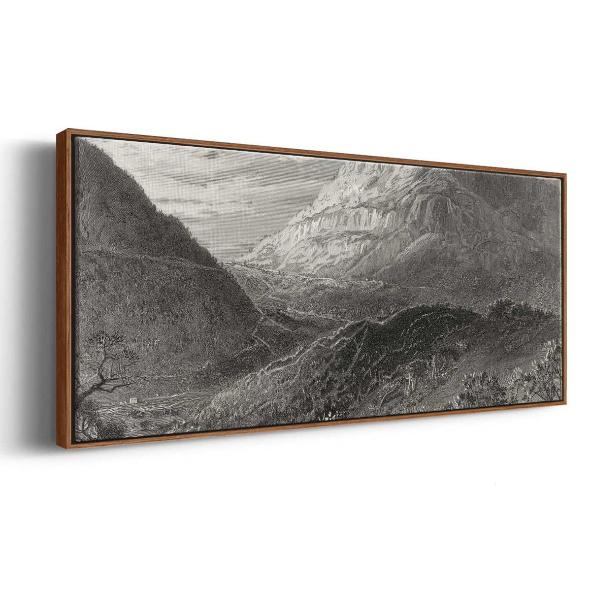 Cumberland Gap - Floater Framed Canvas Print