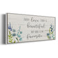 Love Story - Floater Framed Canvas Print