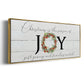 Season of Joy - Floater Framed Canvas Print