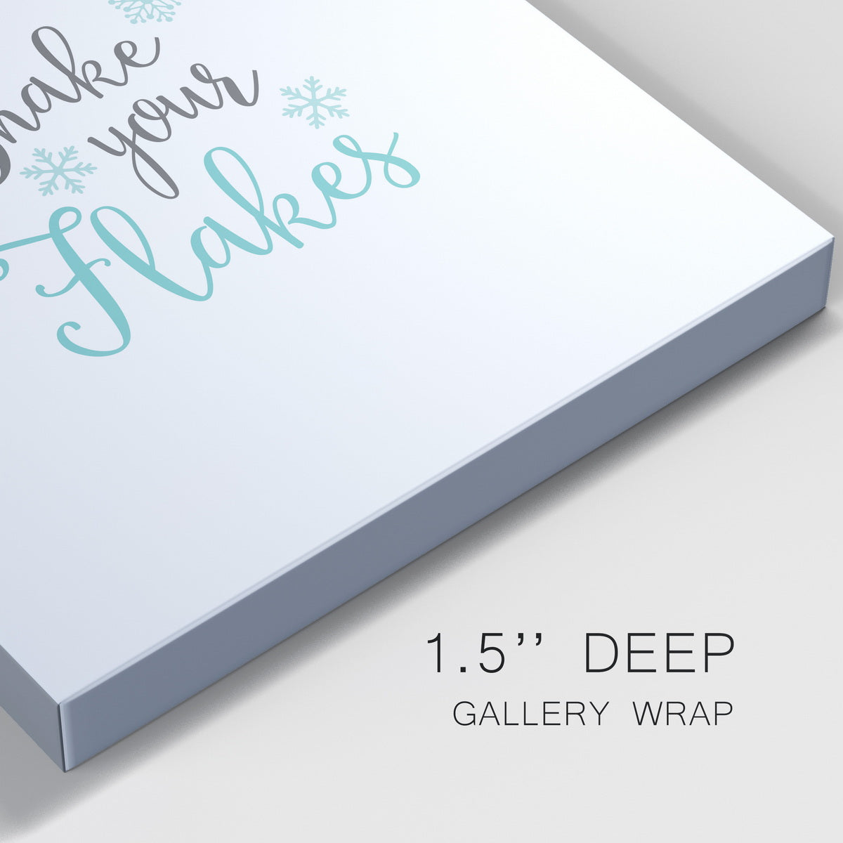 Shake Your Flakes-Premium Gallery Wrapped Canvas - Ready to Hang