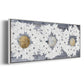 Sophisticated Christmas Collection H - Floater Framed Canvas Print