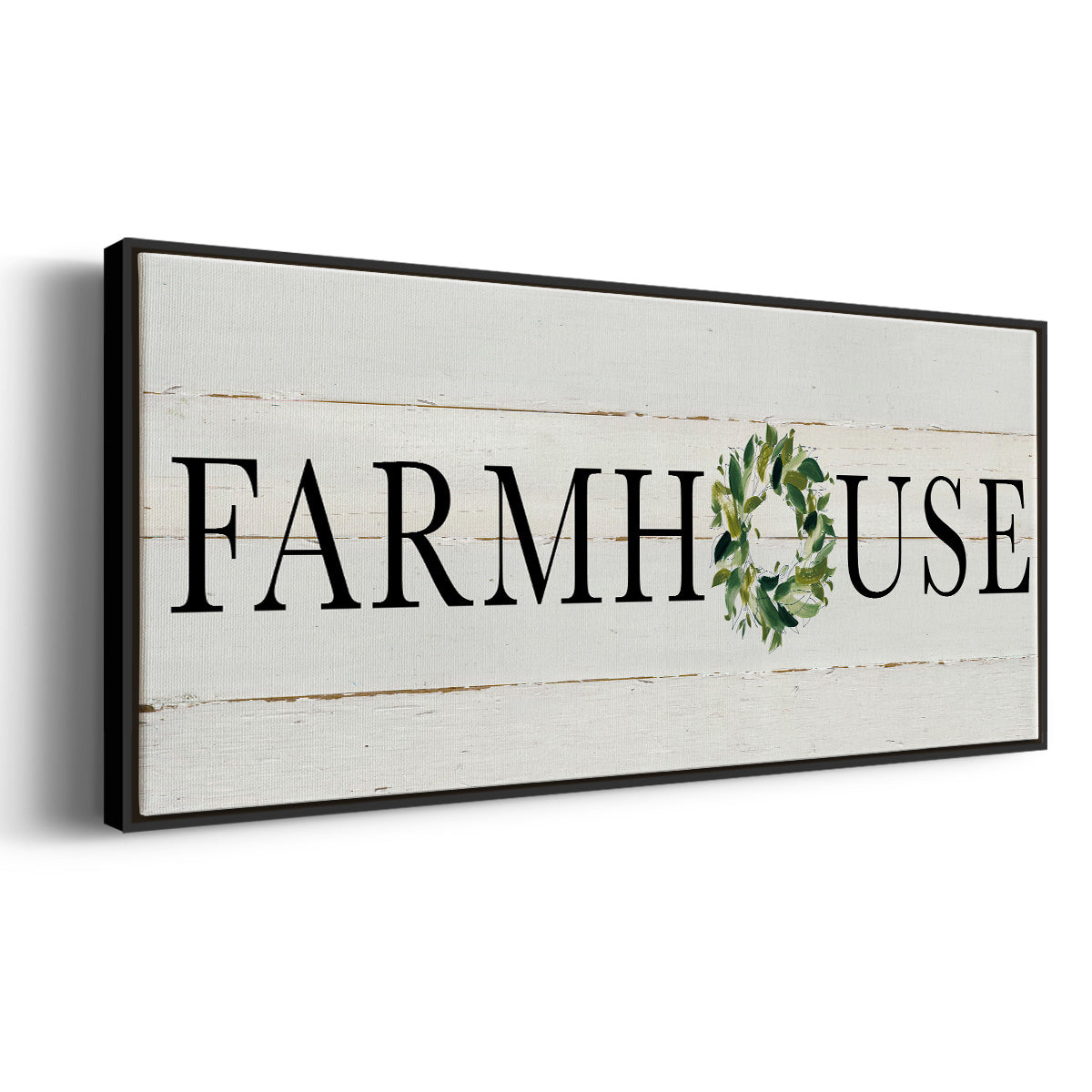 Farmhouse - Floater Framed Canvas Print