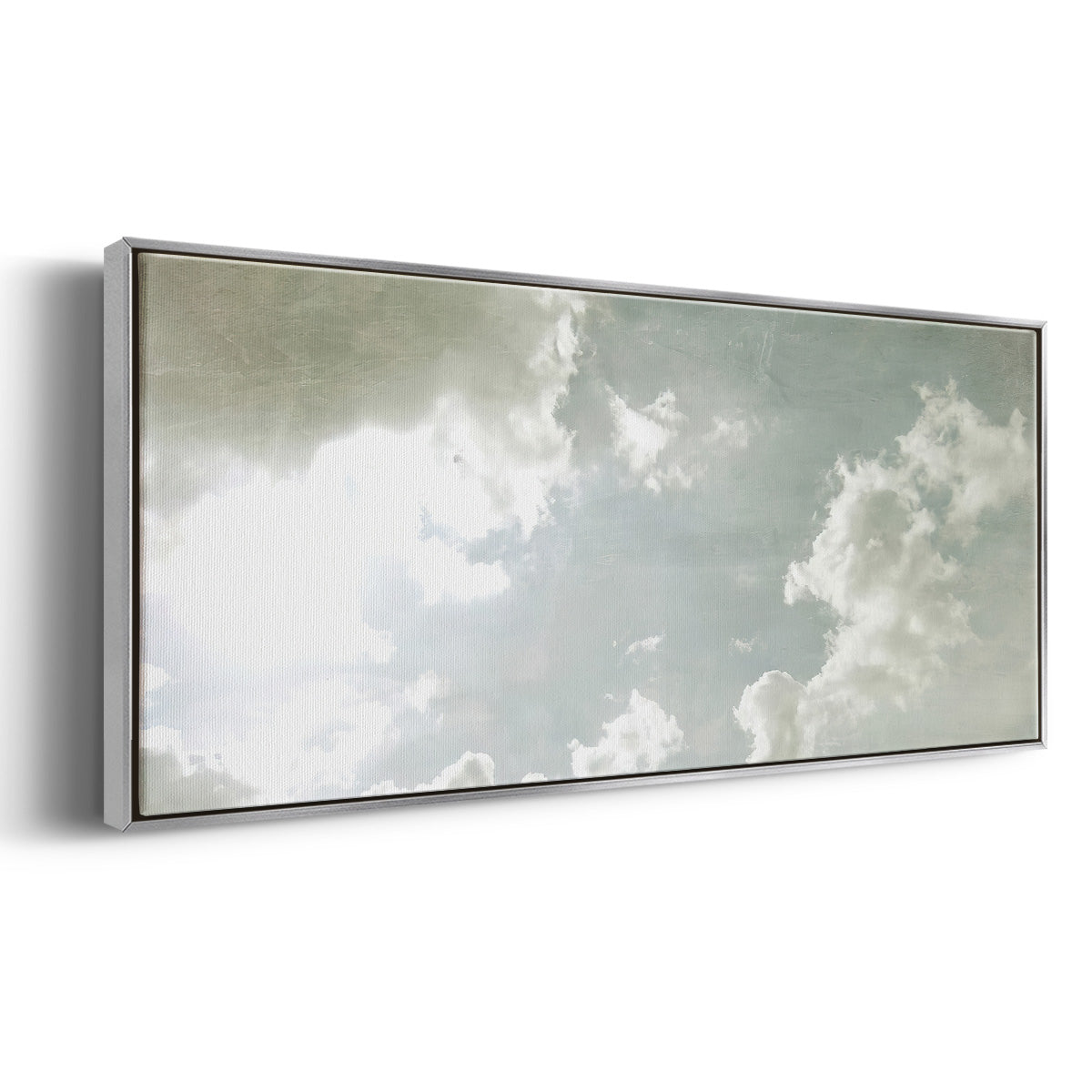 Sky Scrapers I - Floater Framed Canvas Print