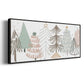 Christmas Tree Sketchbook - Floater Framed Canvas Print