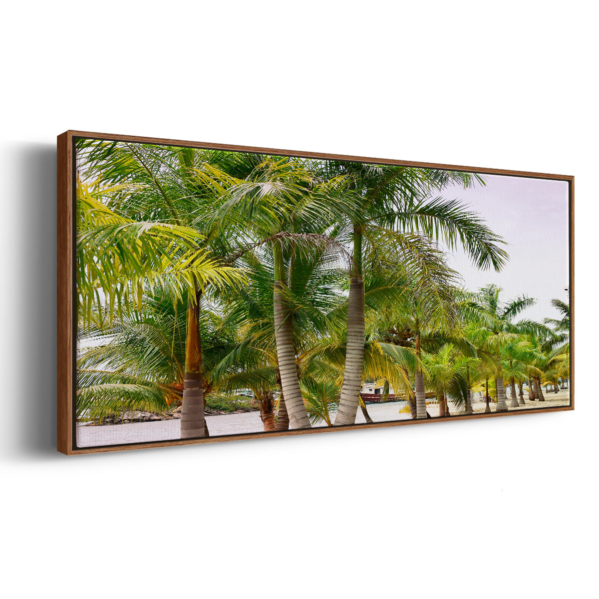 Summer Day - Floater Framed Canvas Print