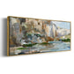 Western Cliffs I - Floater Framed Canvas Print