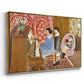 The Piano Lesson, 1923 - Floater Framed Canvas Print