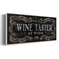 Wine Taster - Floater Framed Canvas Print