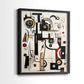Abstract Series CLXVIII - Restickable Framed Art Set