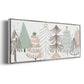 Christmas Tree Sketchbook - Floater Framed Canvas Print