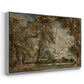 Salisbury Cathedral from the Bishop's Grounds, c. 1822-1823 - Floater Framed Canvas Print
