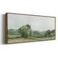 Vintage Landscape Sketch I - Floater Framed Canvas Print