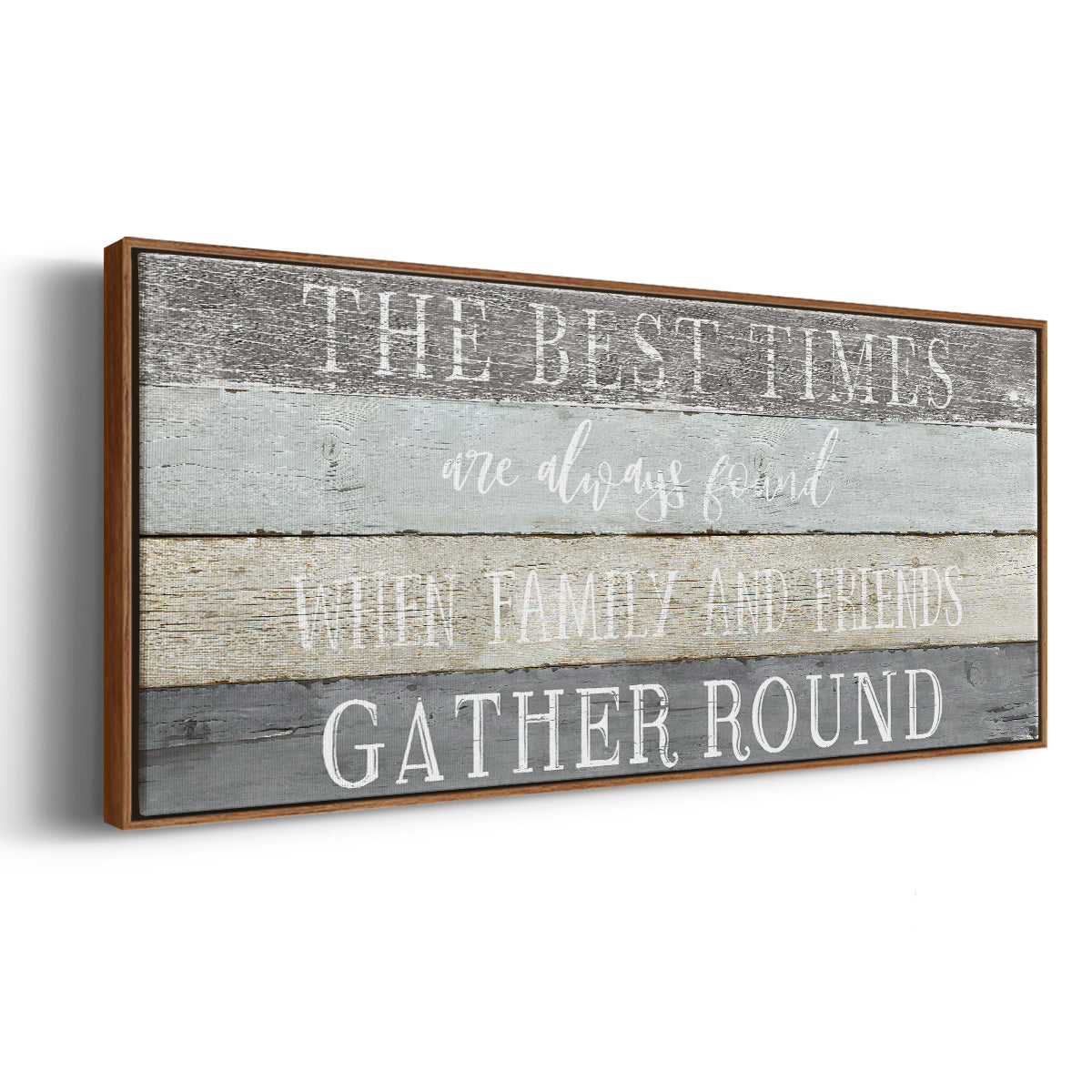 Best Times - Floater Framed Canvas Print
