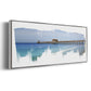 Virginia Beach Pier - Floater Framed Canvas Print