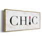 Chic - Floater Framed Canvas Print