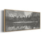 Mirror Lake, Yosemite Valley - Floater Framed Canvas Print